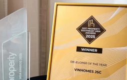Vinhomes được vinh danh ‘Nhà phát triển bất động sản của năm’ khu vực Đông Nam Á