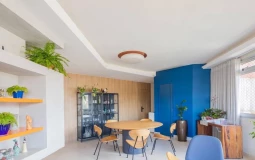 Cải tạo căn hộ 190m2 thành không gian làm việc và sinh hoạt hiện đại