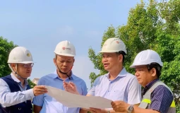 Công trình cảnh quan nhà thi đấu Phan Đình Phùng sẽ được bàn giao sớm 2 tuần