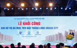 Tổng Bí thư Tô Lâm dự lễ khởi công Khu đô thị Bắc Thăng Long Urban City