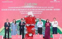 Thái Nguyên: Khởi công 10 dự án có tổng mức đầu tư gần 8.500 tỷ đồng