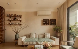 Ấn tượng với căn hộ phong cách Wabi Sabi