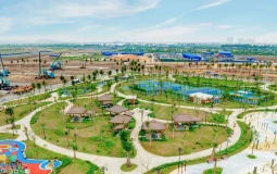 Chưa bàn giao nhà đã xong tiện ích, Vinhomes Golden City “gây sốt” khi chuẩn bị ra mắt công viên 5ha