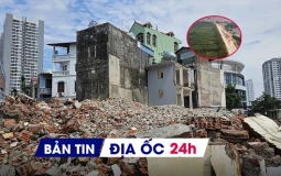 Địa ốc 24H: Hơn 50.000ha đất tại Hà Nội sắp thu hồi để làm dự án; cùng tuyến đường, giá bồi thường chênh gần gấp đôi