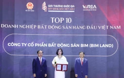 BIM Land được ghi nhận trong Top 10 doanh nghiệp bất động sản hàng đầu Việt Nam