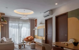 Căn hộ với thiết kế tối giản, tông màu 'nhẹ nhàng'