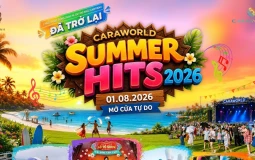 CaraWorld Summer Hits 2026: “Thắp lửa” mùa hè Cam Ranh giữa đà tăng trưởng du lịch Khánh Hòa