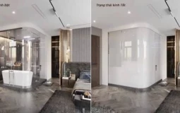 Kính điện đổi màu: Giải pháp vật liệu ưu việt cho không gian nhà ở hiện đại