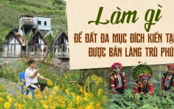 Làm gì để đất đa mục đích kiến tạo được bản làng trù phú?