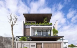 Ngôi nhà hiện đại với thiết kế mở