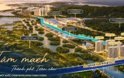 Tòa Diamond đầu tiên tại The Sunrise Bay sắp ra mắt, khai mở chuẩn sống hạng sang bên vịnh di sản