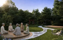 Vườn thiền trị liệu 5 giác quan kiến tạo chuẩn sống wellness khác biệt tại Lynn Times Onsen Retreat Nam Hà Nội