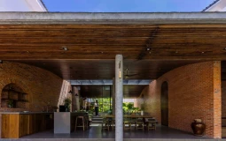 Ngôi nhà 250 m² không có cửa