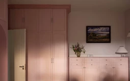 Thay đổi phòng ngủ gái với sắc hồng mauve