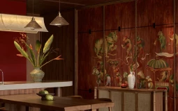 Căn hộ 130m² ‘đưa’ tranh Đông Hồ vào không gian sống
