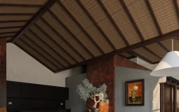 Căn penthouse 245m² kết hợp kiến trúc Á Đông với' thú chơi' nội thất thủ công