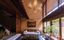 Ngôi nhà 100m² ngoại thành Hà Nội có phòng ngủ như tổ chim