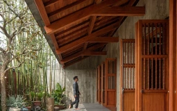 Thiết kế ngôi nhà 300m² kết hợp kiến trúc truyền thống và hiện đại