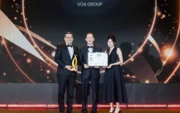 UOA Group ghi dấu ấn tại PropertyGuru 2026 với danh hiệu Nhà phát triển BĐS thương mại bền vững