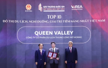 Queen Valley Estate ghi dấu trong Top 10 đô thị du lịch, nghỉ dưỡng, giải trí tiềm năng nhất Việt Nam