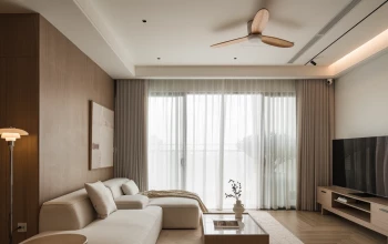 Căn hộ 160m² bỏ một phòng tắm để mở rộng bếp và đón ánh sáng