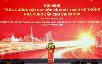 Vingroup ưu đãi phí thuê đất và cam kết đầu ra dài hạn cho doanh nghiệp hỗ trợ Việt Nam