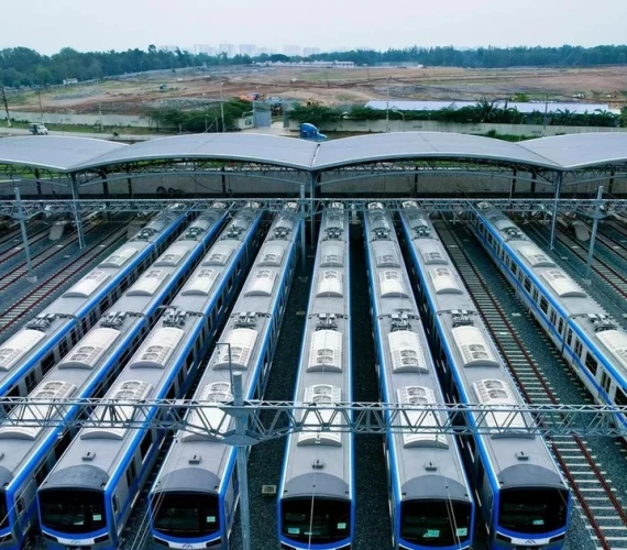 TPHCM tăng hệ số sử dụng đất gộp quanh TOD lên 1,5 lần