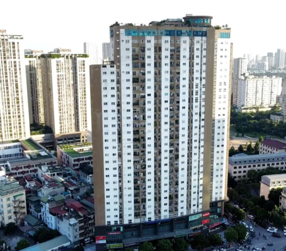 Hàng trăm hộ dân chung cư Thăng Long Tower bị 'treo' sổ hồng cả chục năm