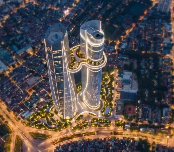 Hanoi Twin Towers 99: Kỳ vọng là biểu tượng kiến trúc mới của thủ đô trong kỷ nguyên vươn mình