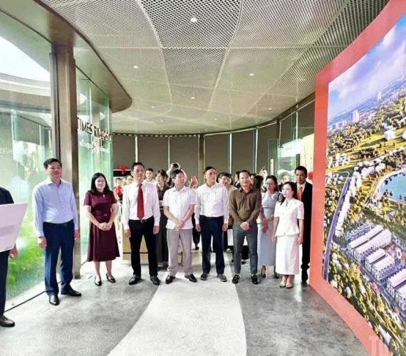 VIDEC Group ra mắt khu đô thị hơn 21 ha bên sông Lô