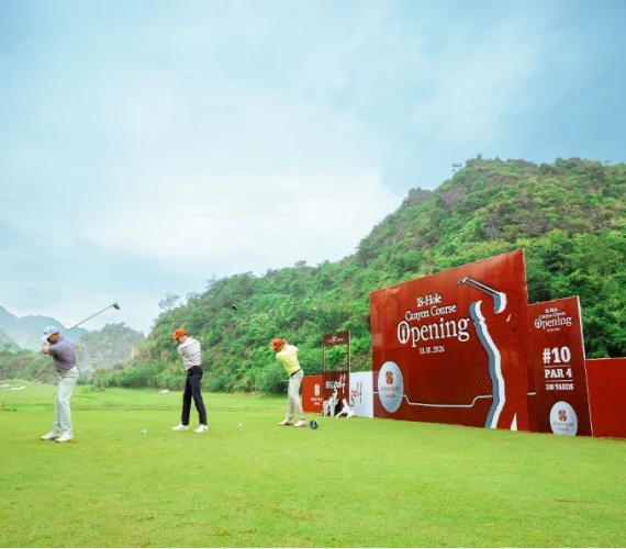 Legend Valley Country Club hoàn thiện 36 hố gôn tiêu chuẩn quốc tế, ghi dấu sân gôn thứ 10 của BRG Golf