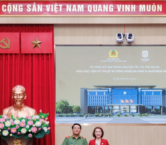 Masterise Group đồng hành cùng Bộ Công an phát triển cơ sở đào tạo của Học viện Kỹ thuật và Công nghệ an ninh