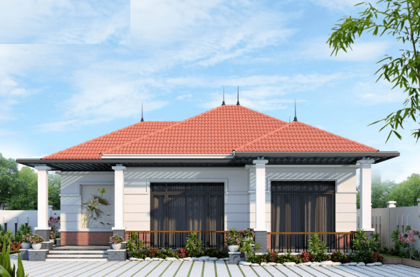 Tổng hợp 4 mẫu nhà cấp 4 có kiến trúc độc đáo
