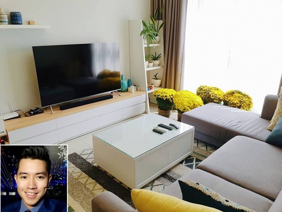 Khám phá căn hộ ấm áp của cơ trưởng đẹp trai nhất Việt Nam