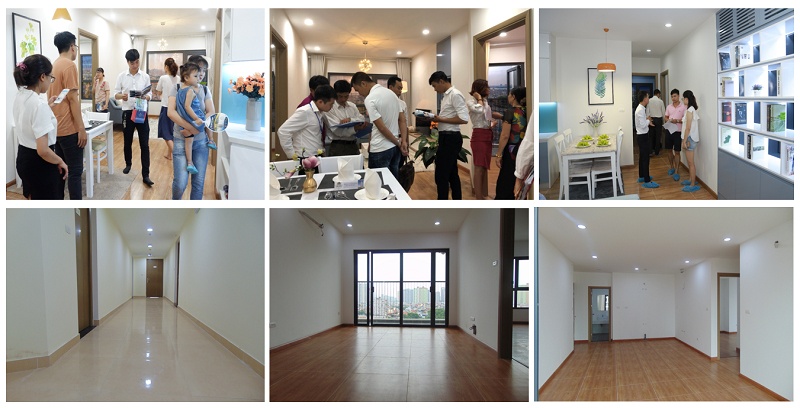 Khách hàng chen chân trải nghiệm căn hộ thực tế Samsora Premier 105
