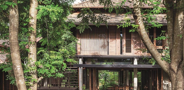 Ngắm nhìn nhà gỗ 2 tầng của cặp vợ chồng yêu thiên nhiên