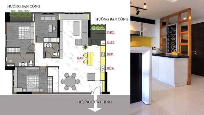 Nên "nhìn" cửa khi chọn căn hộ chung cư