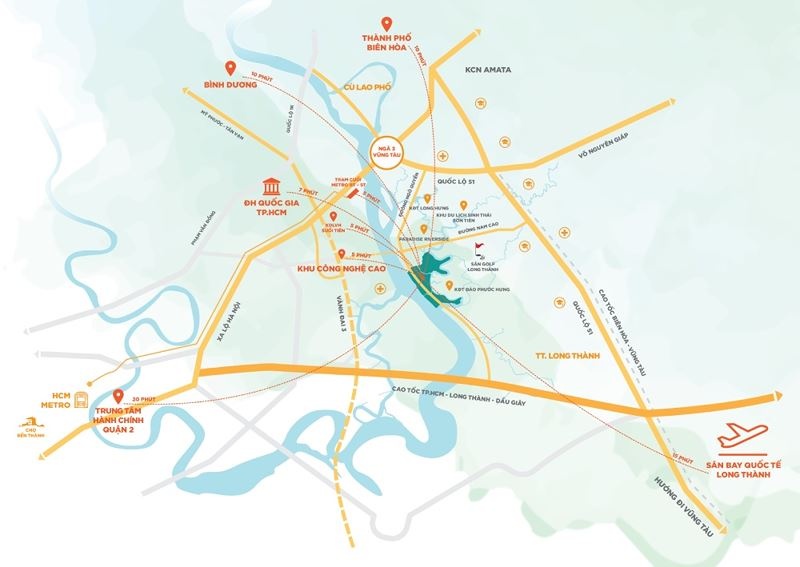 “Sốt” đầu tư các khu đô thị sinh thái kiểu mẫu khu Đông