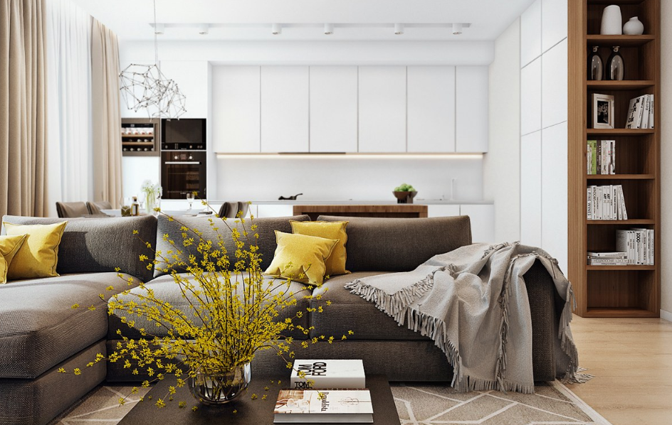 2 Thiết kế căn hộ chung cư đẹp cho gia đình có hai con nhỏ