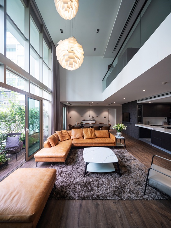 Thiết kế đặc biệt của căn hộ Duplex Hà Nội