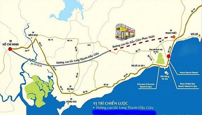 Cao tốc Phan Thiết – Dầu Giây sẽ được khởi công vào quý 3/2020