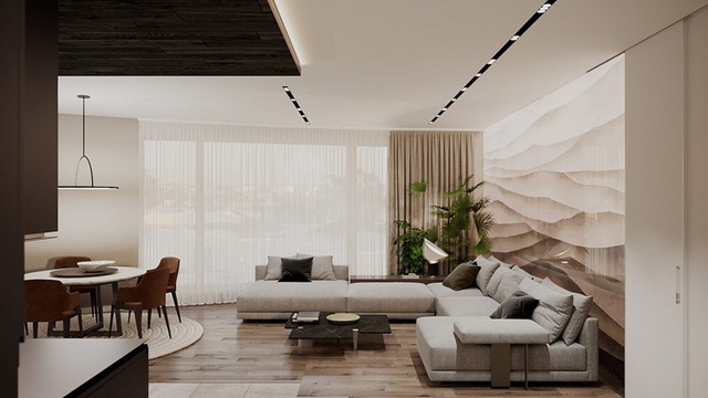Gợi ý cách phối màu hiện đại cho căn hộ