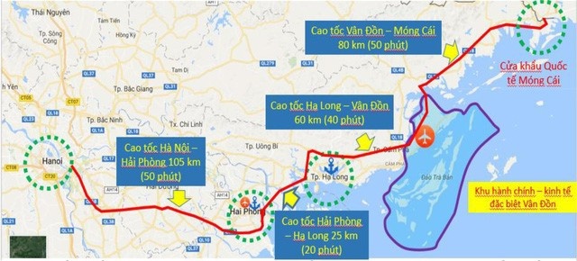 Hoàn thành GPMB cao tốc Vân Đồn – Móng Cái hơn 11 nghìn tỷ