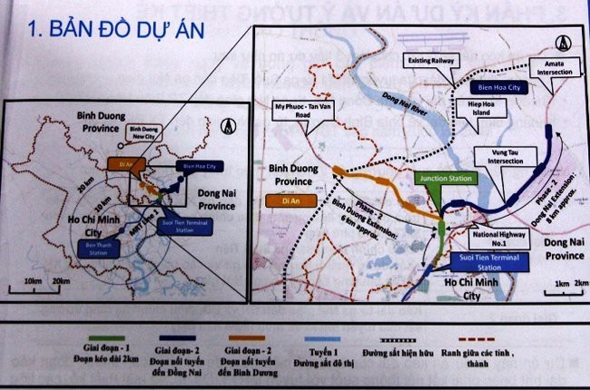 Tiếp tục nghiên cứu nối dài tuyến metro số 1 từ TP.HCM đến Đồng Nai và Bình Dương