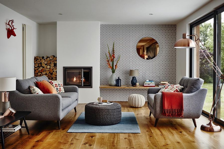 10 mẫu phòng khách đẹp cho nhà phố hiện đại năm 2019