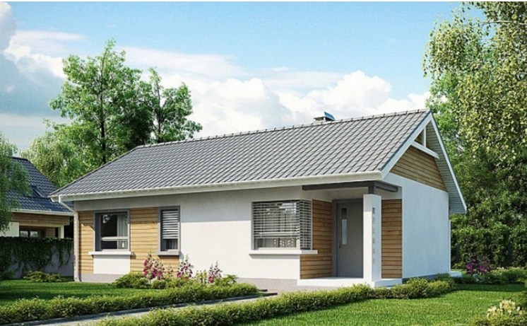 Ý tưởng thiết kế không gian sống lý tưởng trong mẫu nhà cấp 4, 2 phòng ngủ