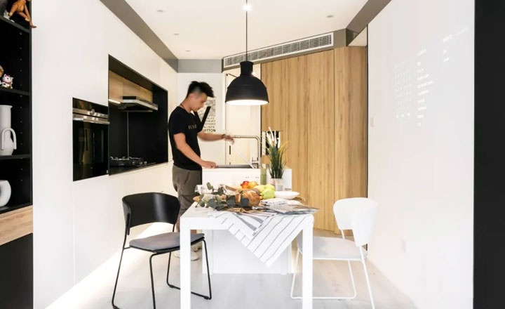 Sự lột xác của ngôi nhà 38m2 tại Thượng Hải