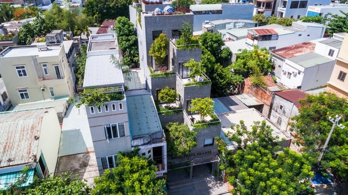 Nhà phố Đà Nẵng nổi bật với thiết kế độc đáo, cuốn hút