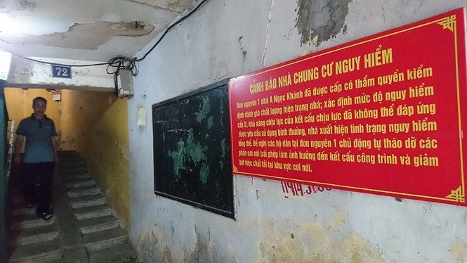 Hà Nội: Người dân bám trụ tại chung cư cũ nát đến bao giờ?