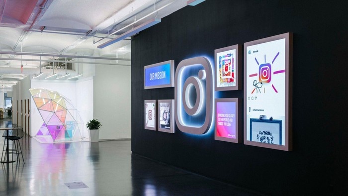 Khám phá không gian làm việc sáng tạo của Instagram tại Mỹ